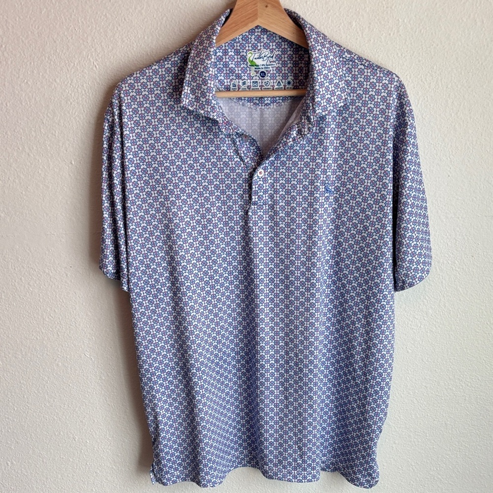 TAILORBYRD Mens Golf Tech Polo Shirt XL